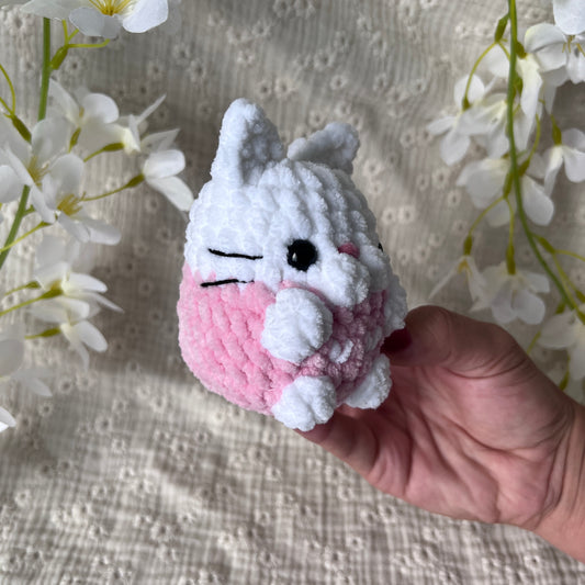 Oeuf chat en crochet