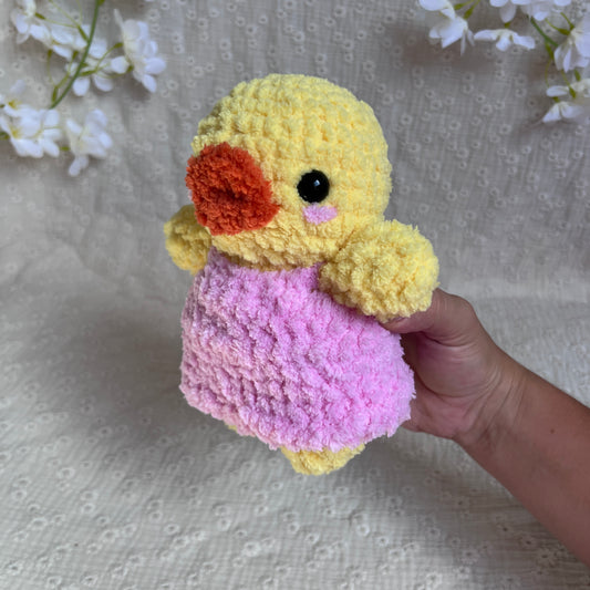 Poussin Amigurumi en crochet réalisé à la main
