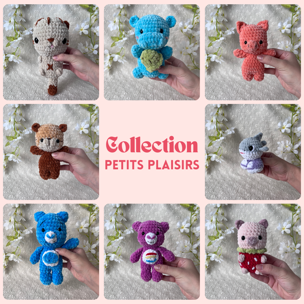 Collection petits plaisirs en crochet