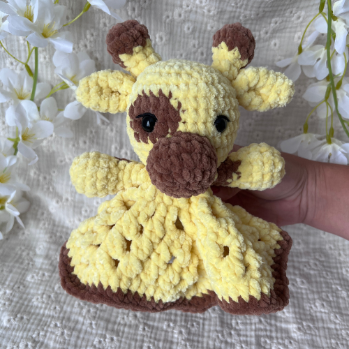 Doudou Girafe en crochet