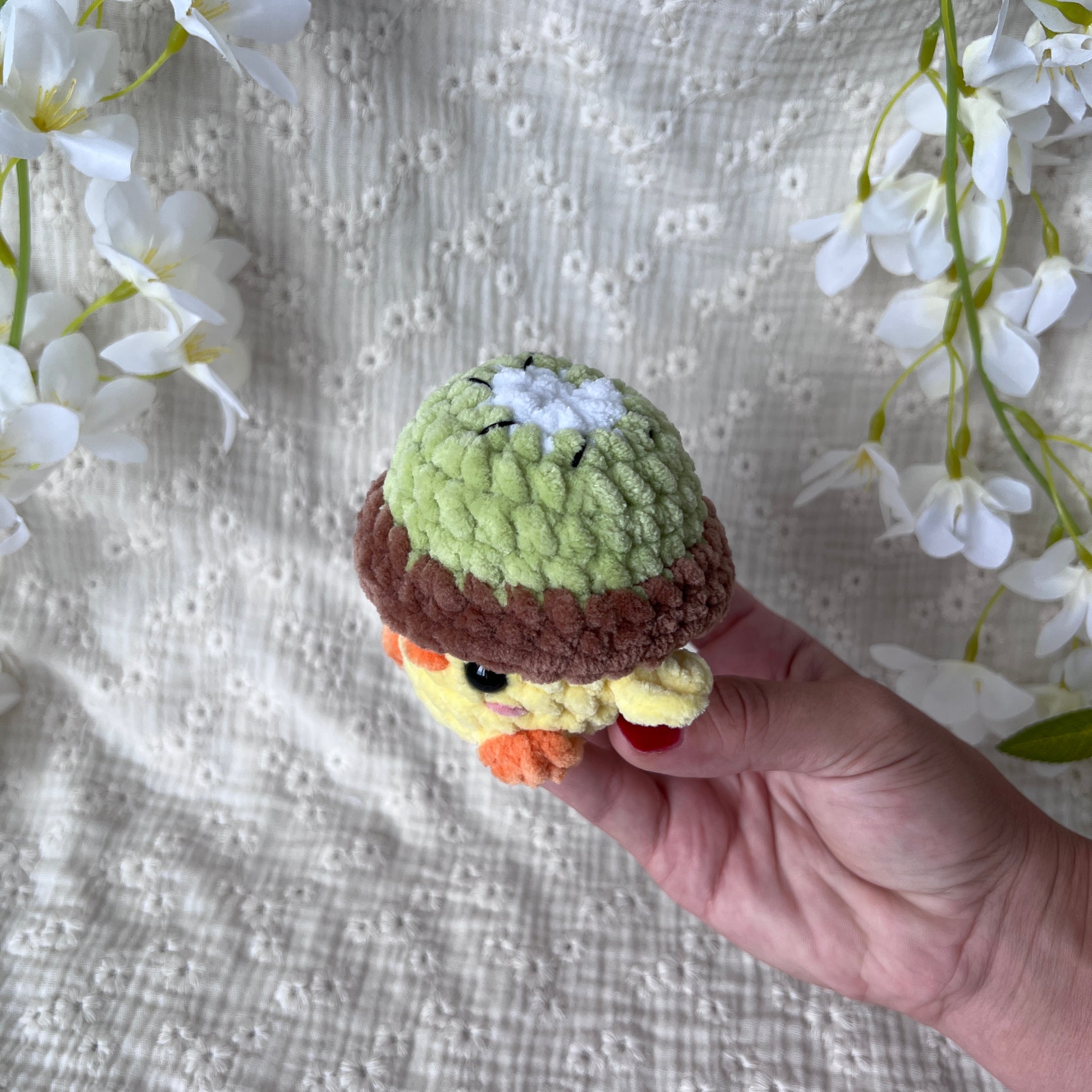 Poussin kiwi en crochet