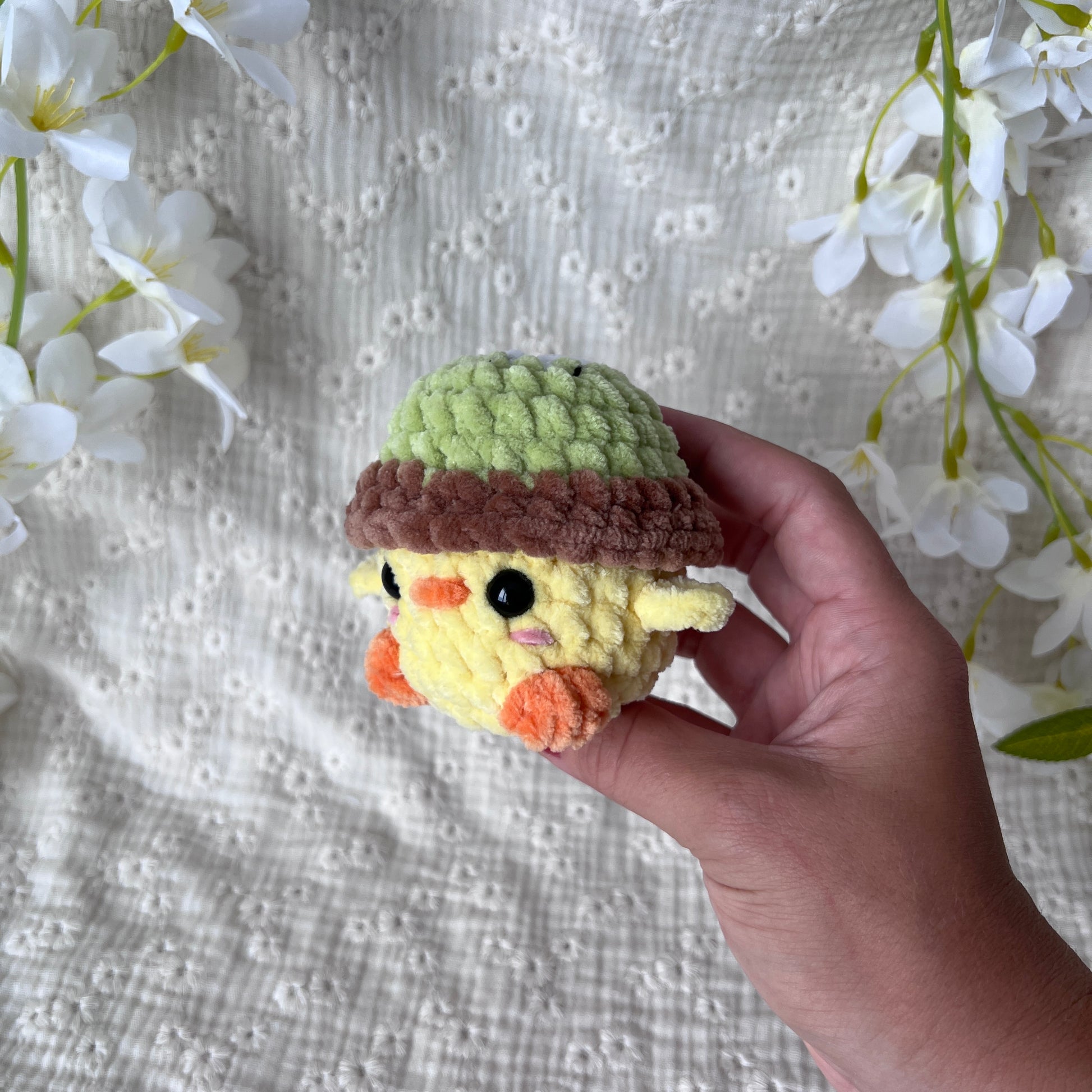 Poussin kiwi en crochet