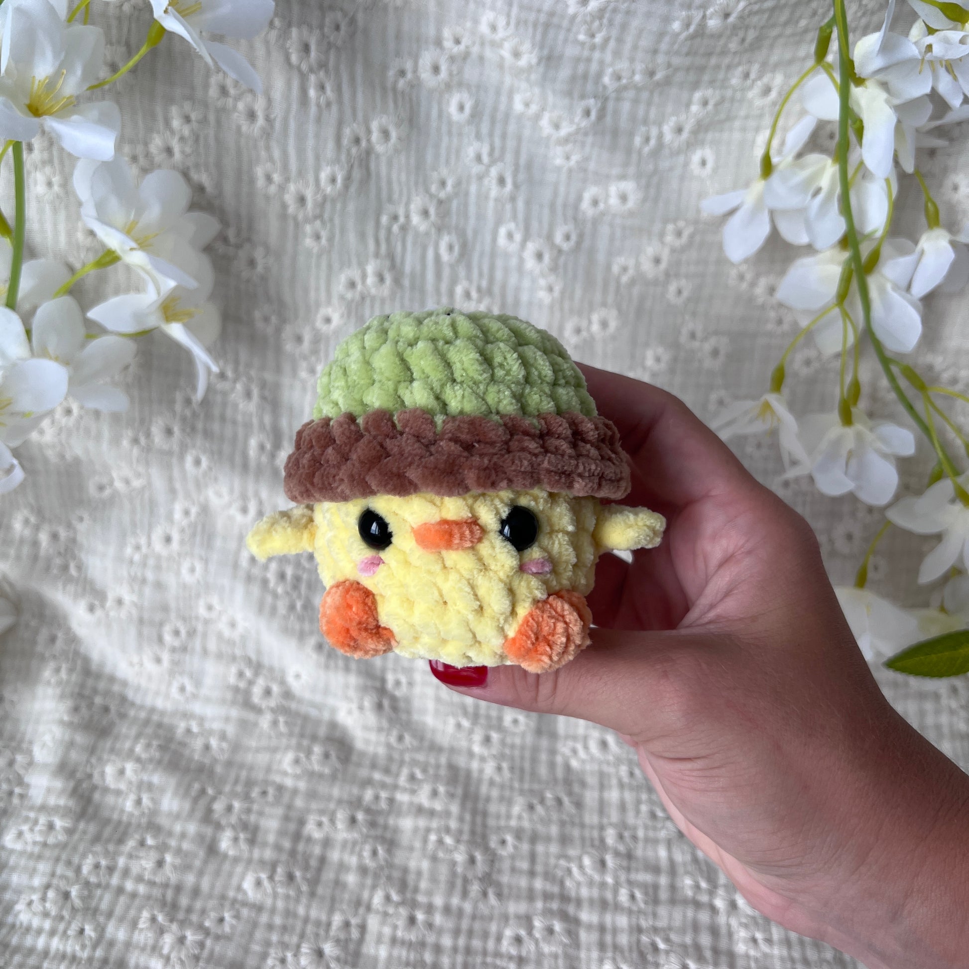 Poussin kiwi en crochet