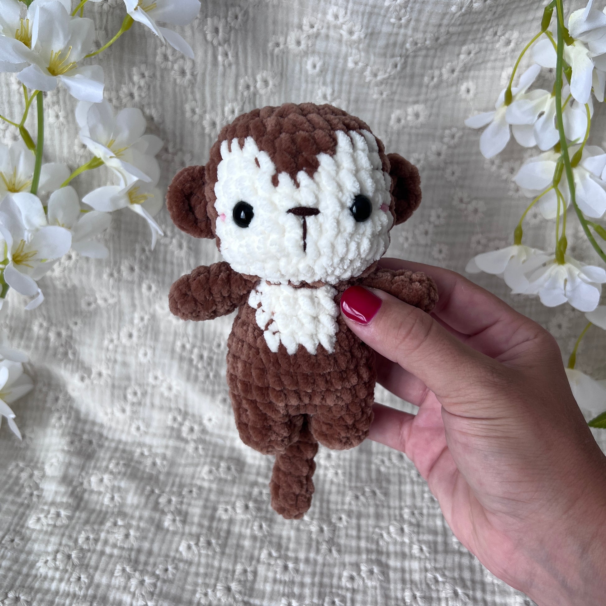Singe en crochet