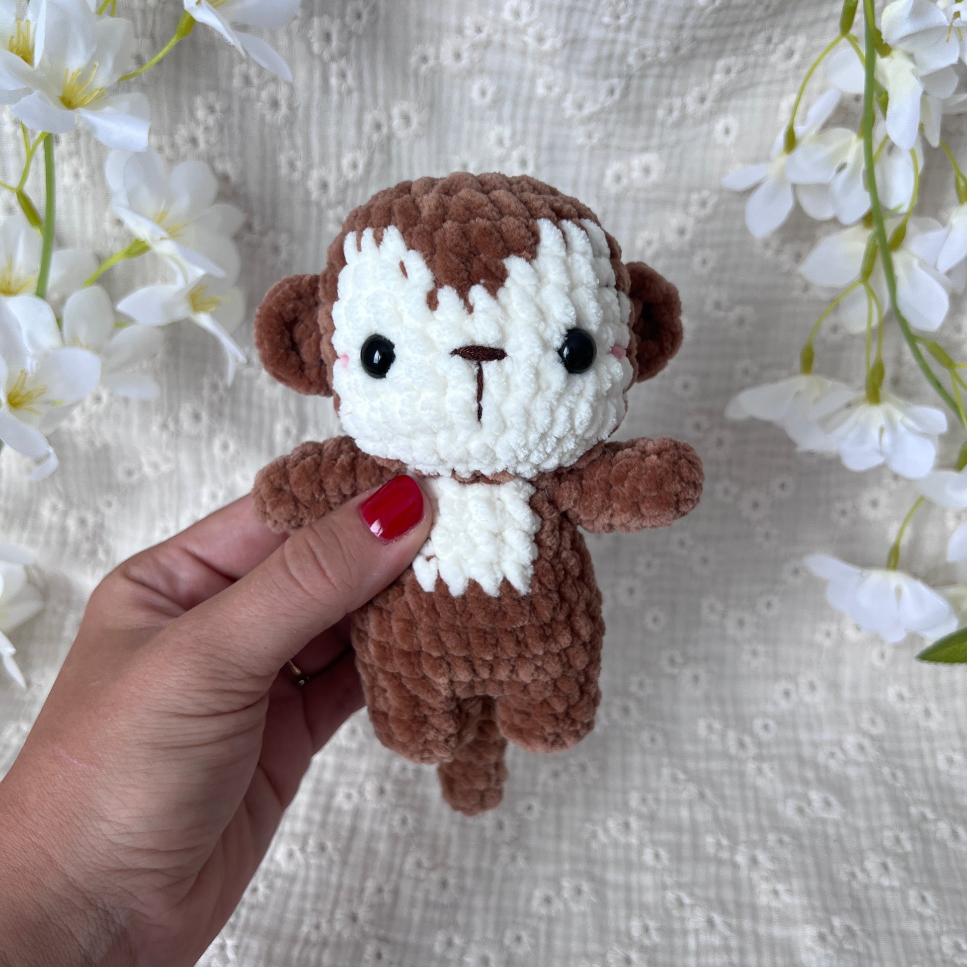Singe en crochet