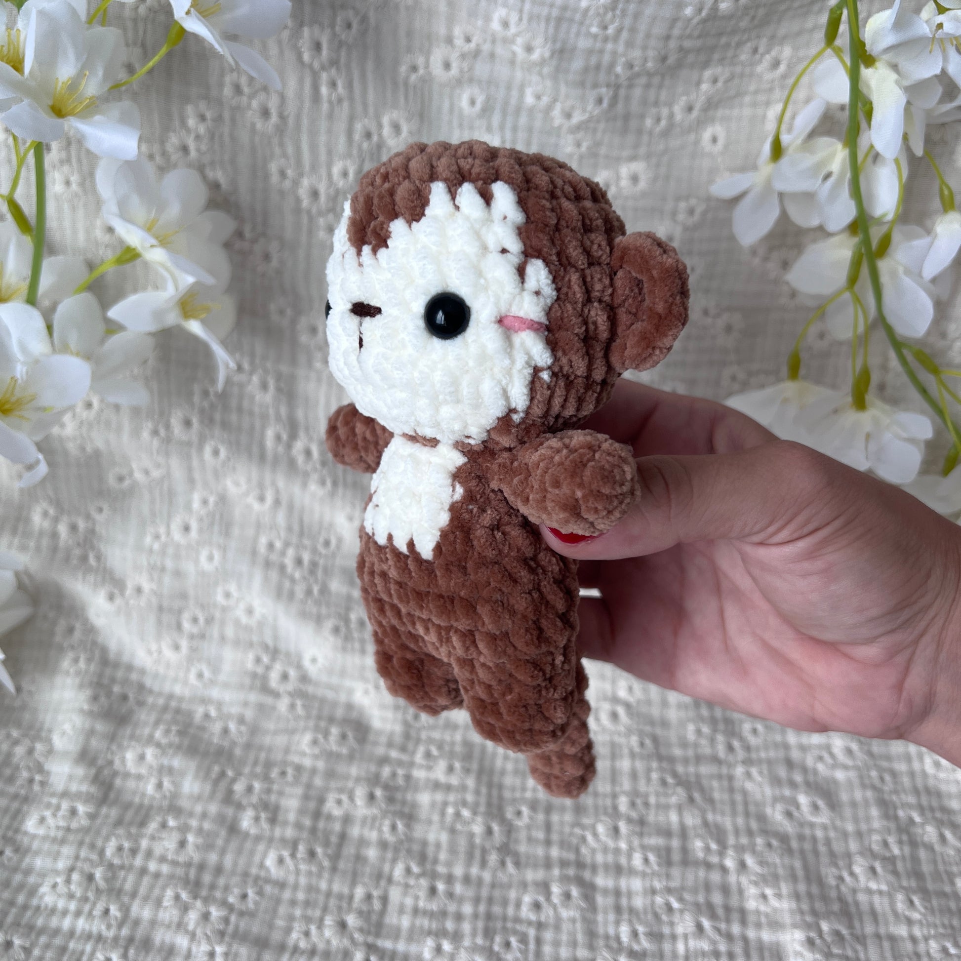 Singe en crochet