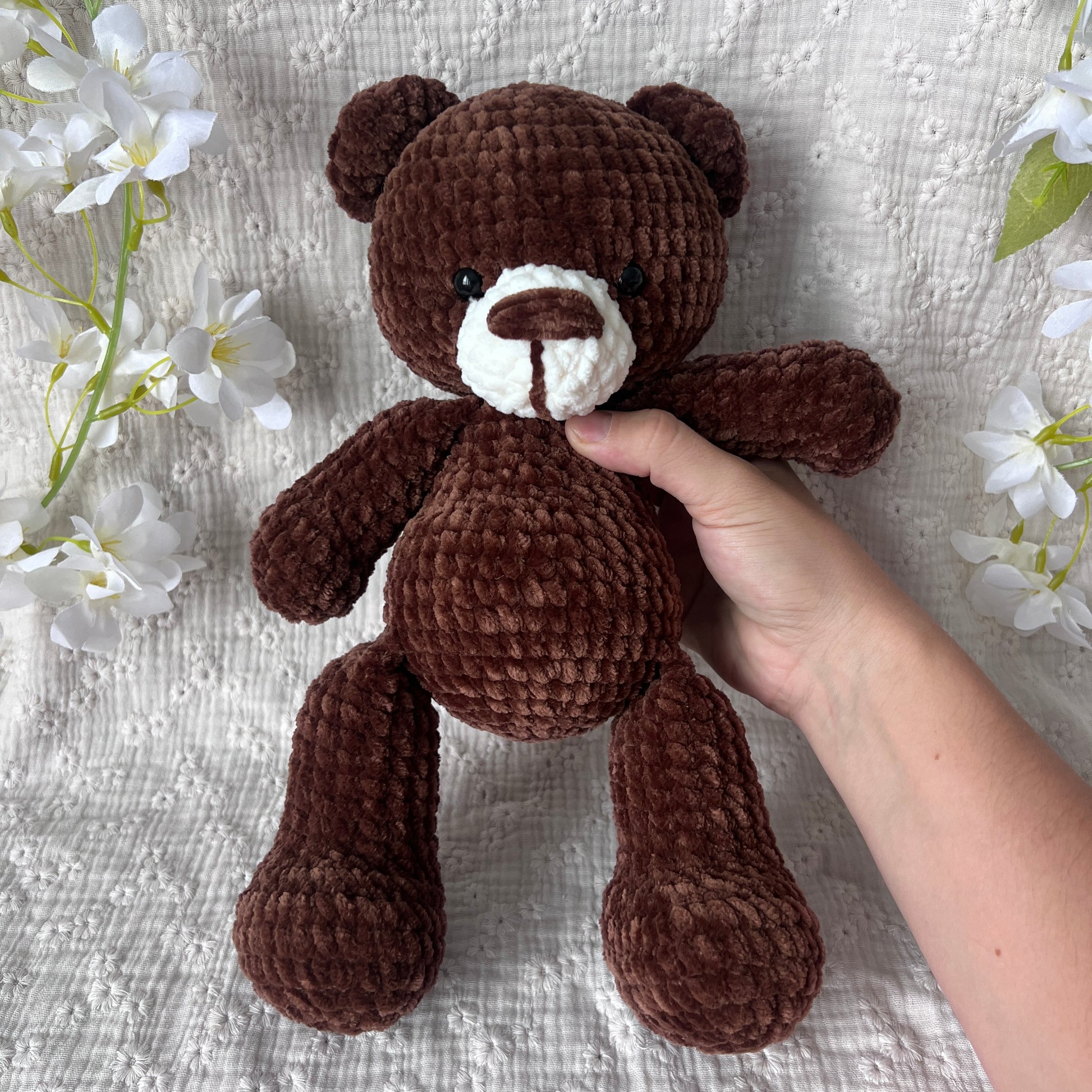 ourson en peluche au crochet