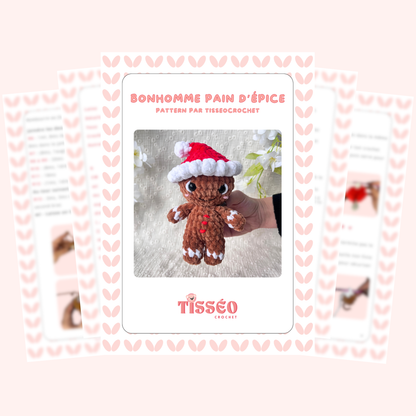 Patron bonhomme pain d'épice