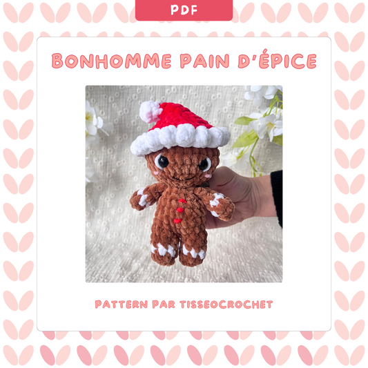 Patron bonhomme pain d'épice
